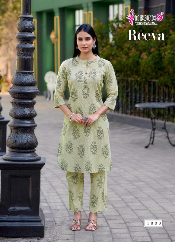 Mystic9 reeva vol 1 co ord set women manufacturer